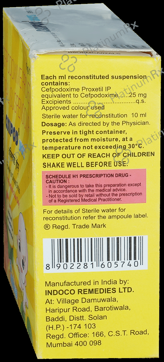 Oxipod 25mg Oral Drops 10ml