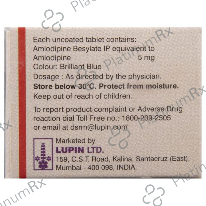 Lupidip 5mg Tablet 10s