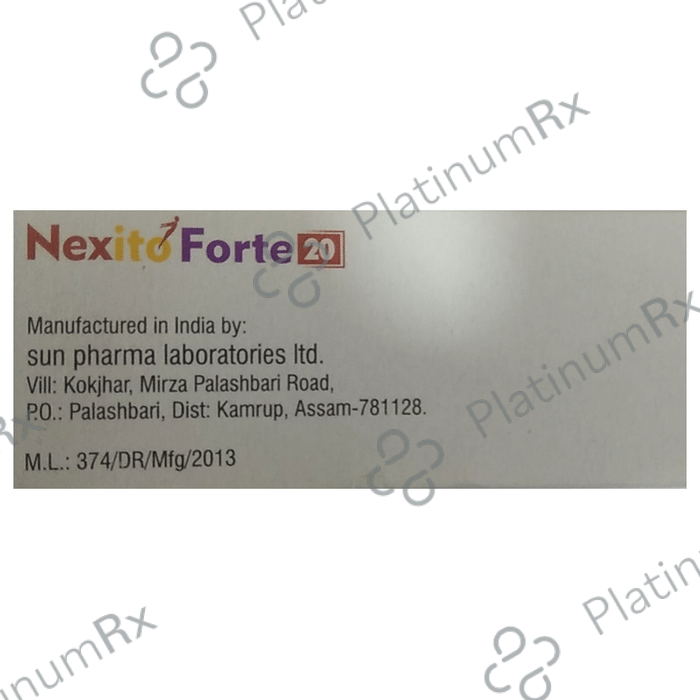Nexito Forte 20 Tablet