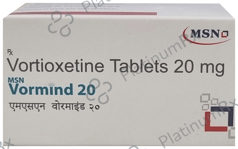 Vormind 20mg Tablet 10s