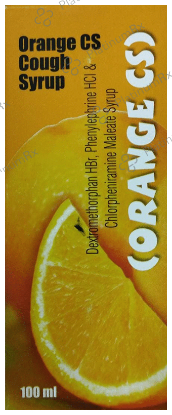 Orange CS Syrup 100 Syrup