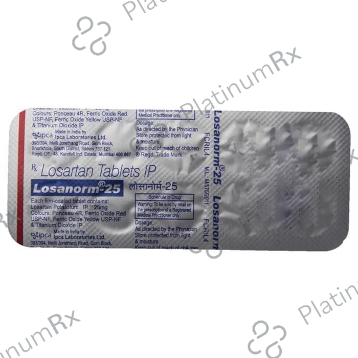 Losanorm 25mg Tablet 10s
