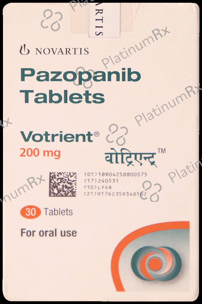 Votrient 200mg Tablet
