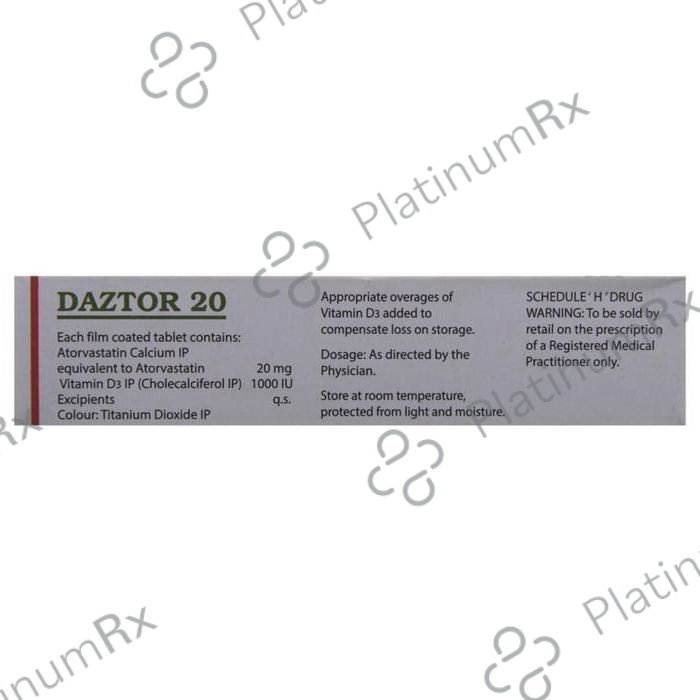 Daztor 20 Tablet