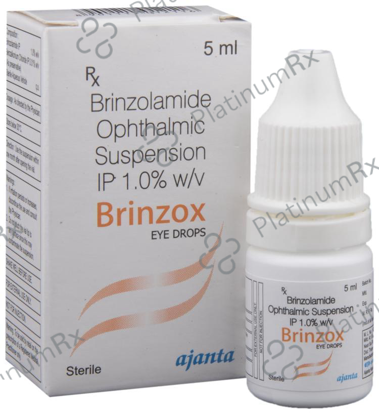 Brinzox 1% Ophthalmic Suspension 5ml
