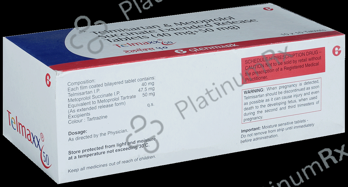 Telmaxx 47.5/40mg Tablet ER 10s