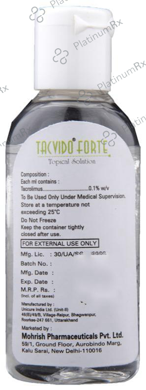 Tacvido Forte Solution