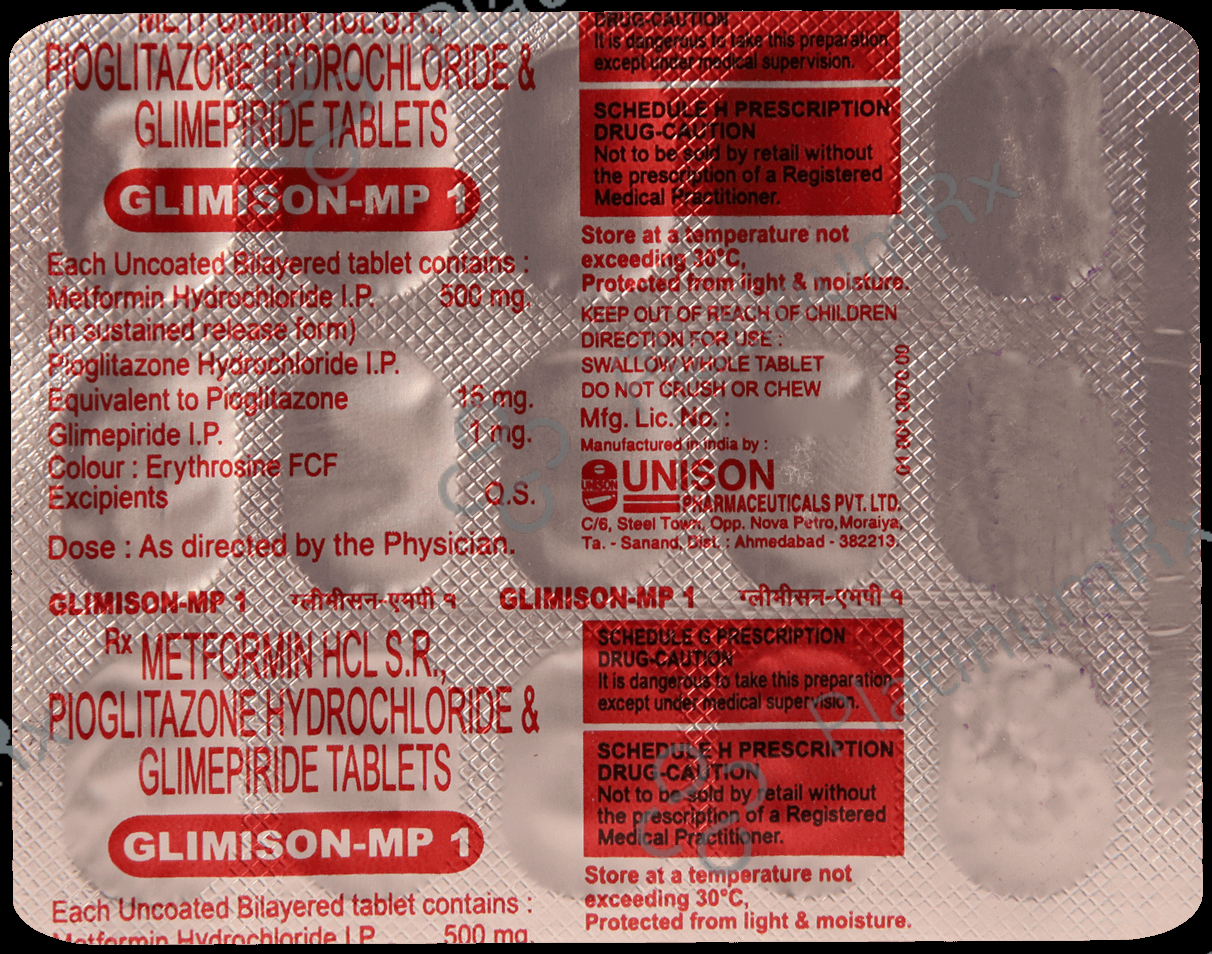 Glimison-MP 1 Tablet SR