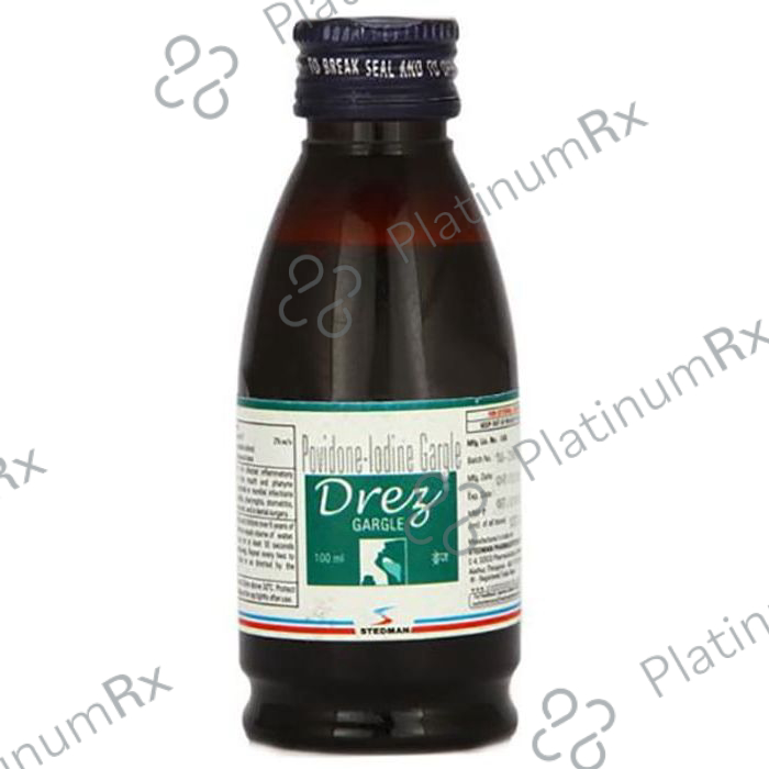 Drez 5% Gargle Solution 100ml