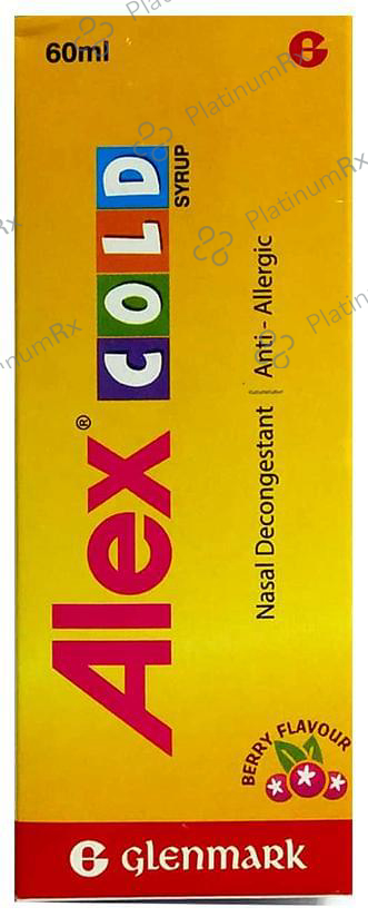 Alex Cold Berry 2/5mg Syrup 60ml