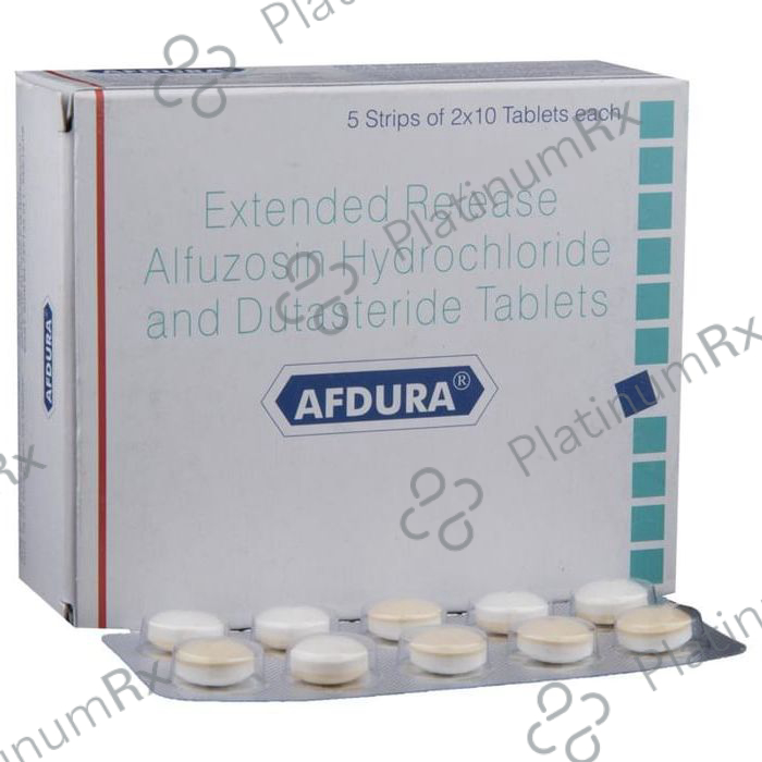 Afdura 10/0.5mg Tablet ER 10s