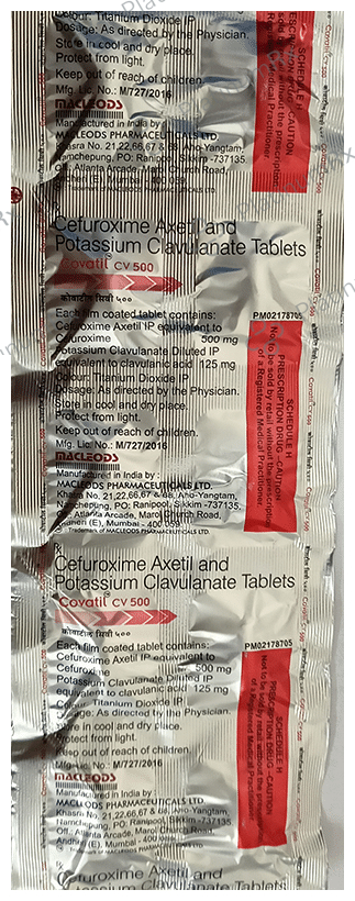 Covatil CV 500 Tablet 10 Tablet