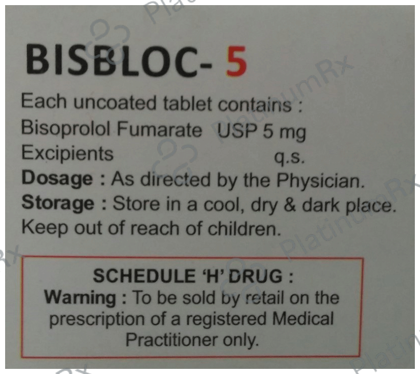 Bisbloc 5 Tablet