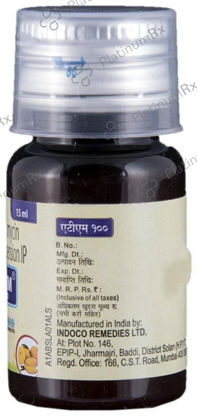 ATM 100ml Oral Suspension 15ml