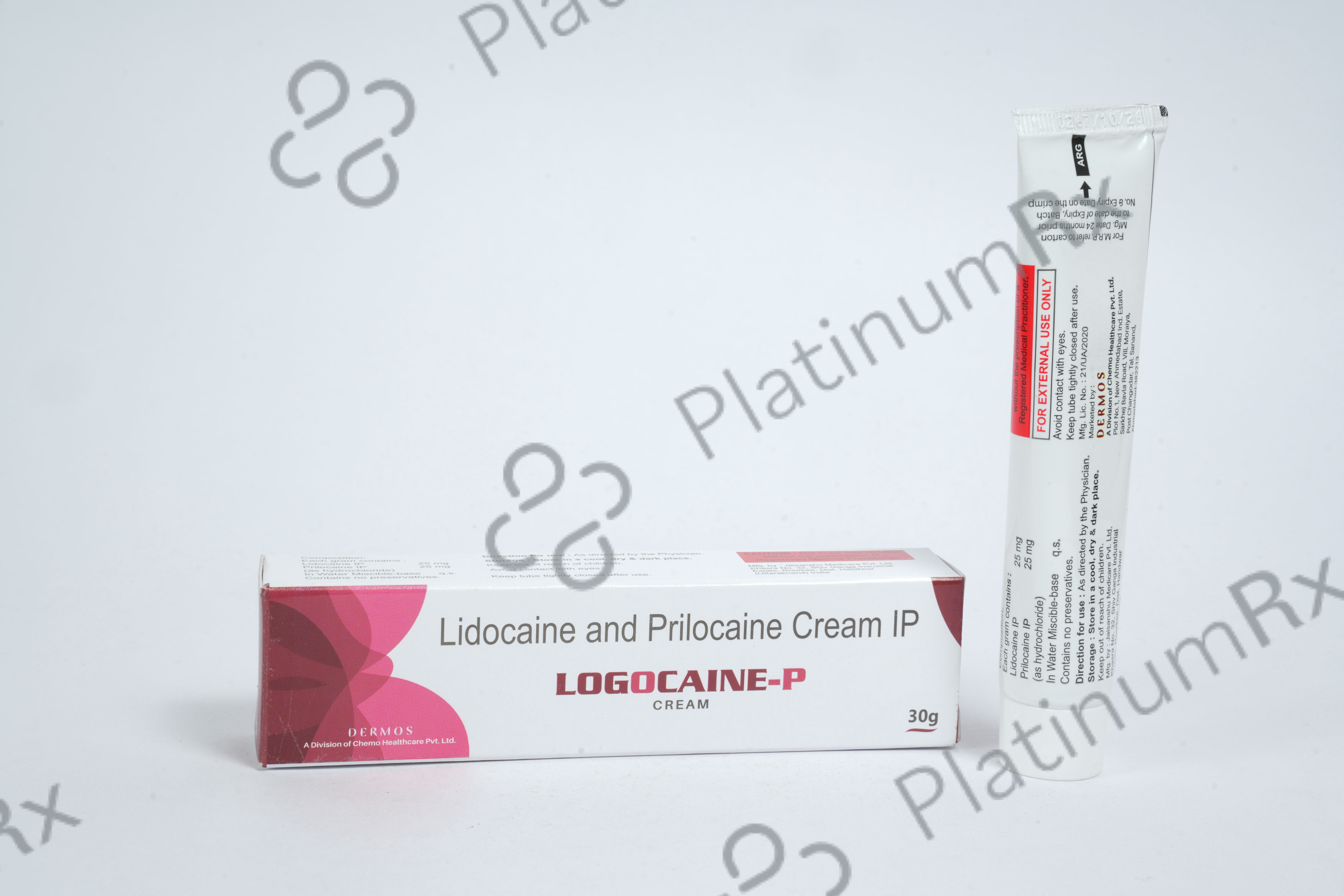 Logocaine P 25/25mg Cream 30gm