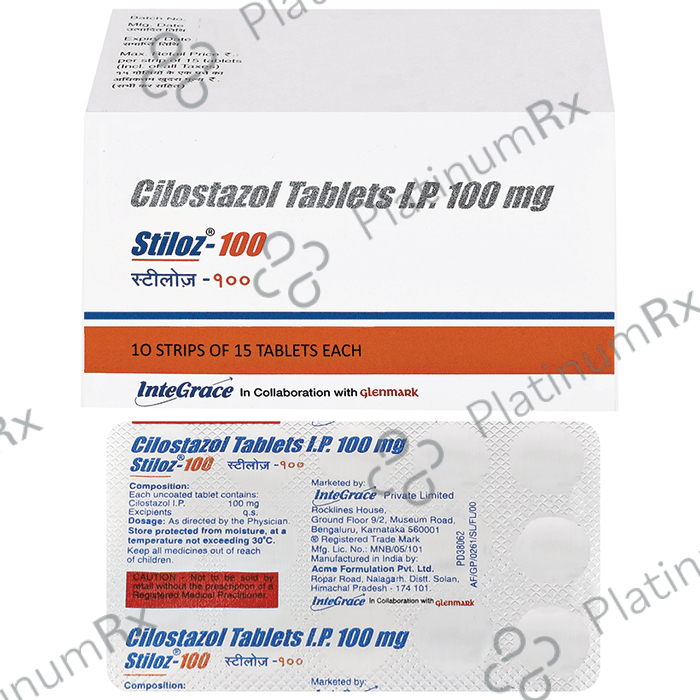 Stiloz 100mg Tablet 15s