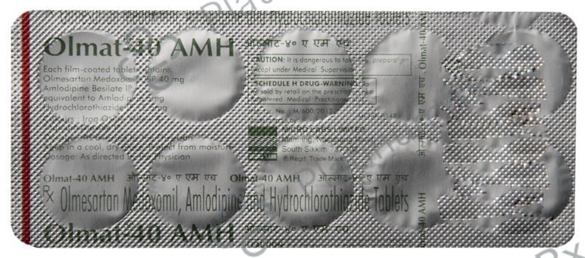 Olmat 40 AMH Tablet 10 tablets