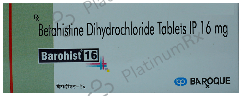 Barohist 16 Tablet