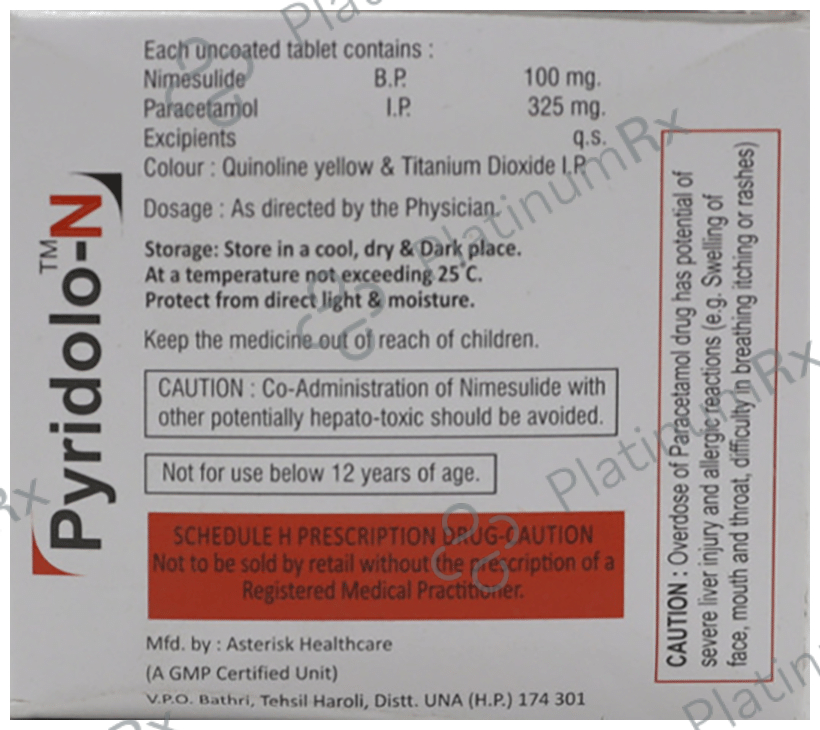 Pyridolo-N Tablet