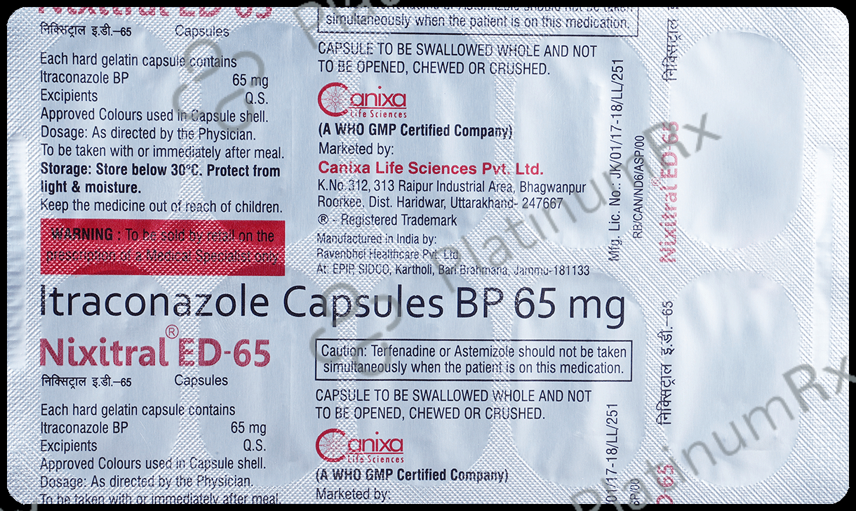 Nixitral ED 65 Capsule