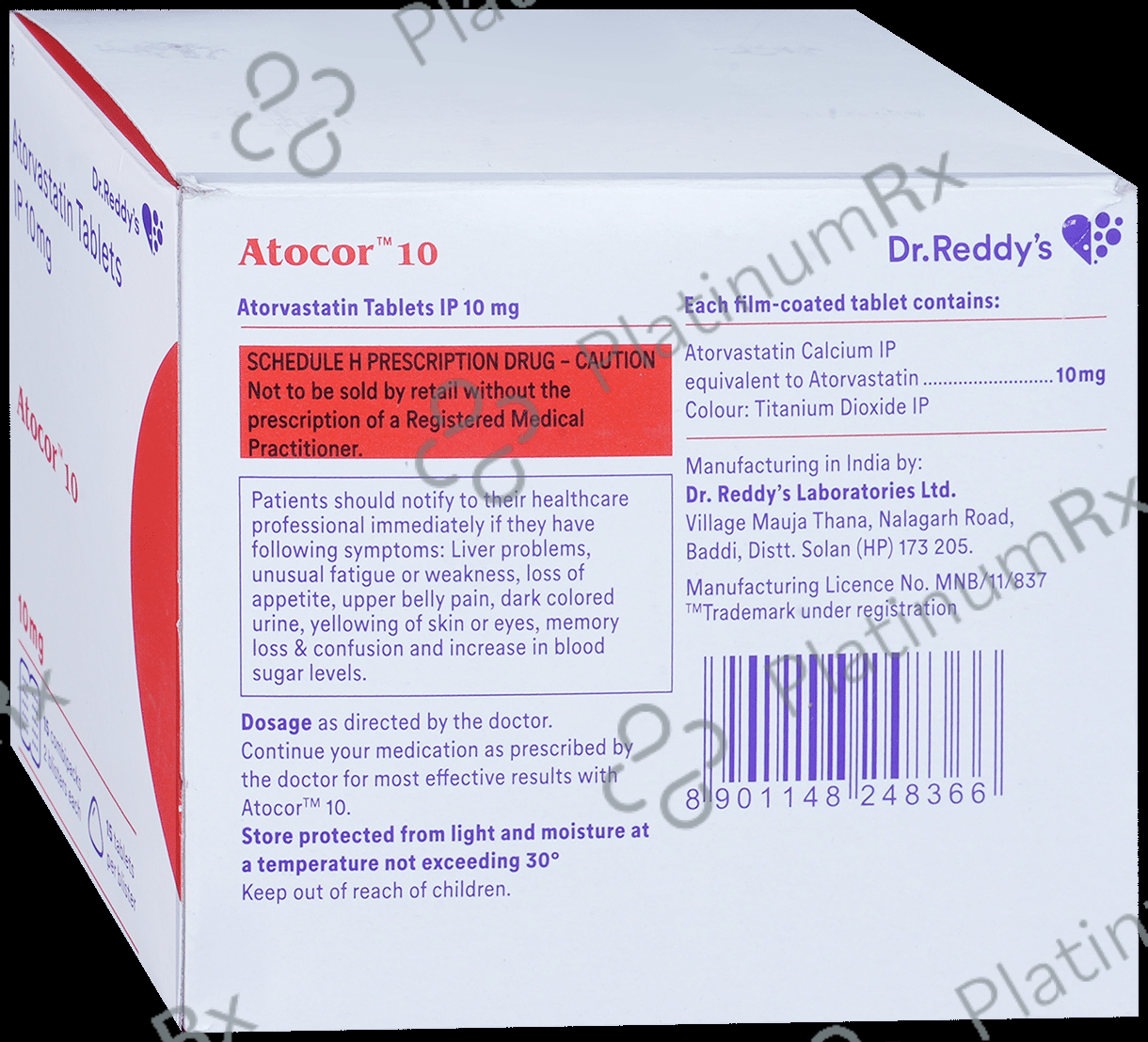 Atocor 10mg Tablet 15s