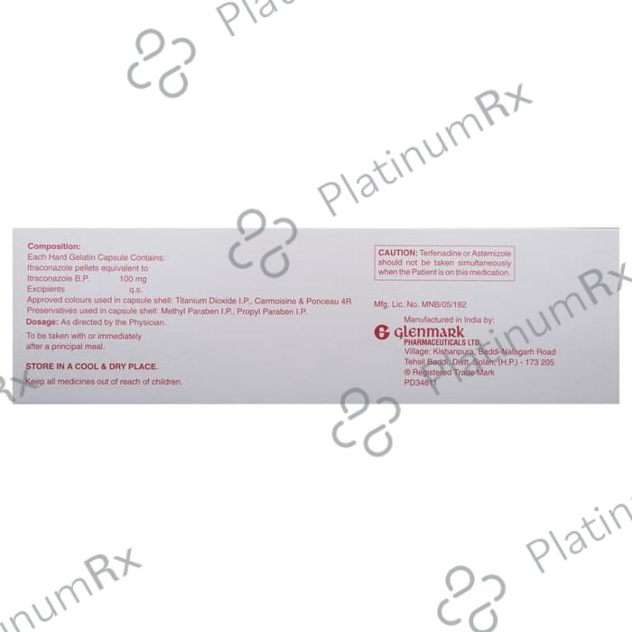 Canditral 100mg Capsule 10s