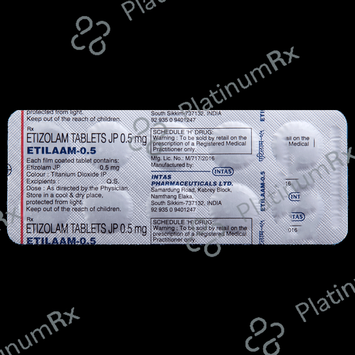 Etilaam 0.5 Tablet