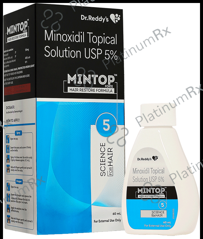 Mintop Forte 5% Minoxidil Solution