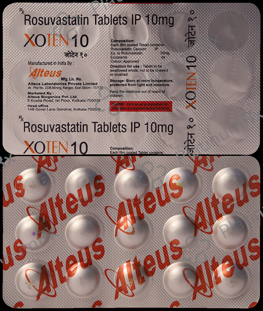 Xoten 10mg Tablet