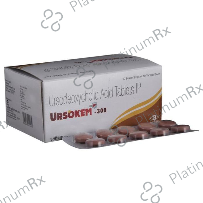 Ursokem 300mg Tablet 10s