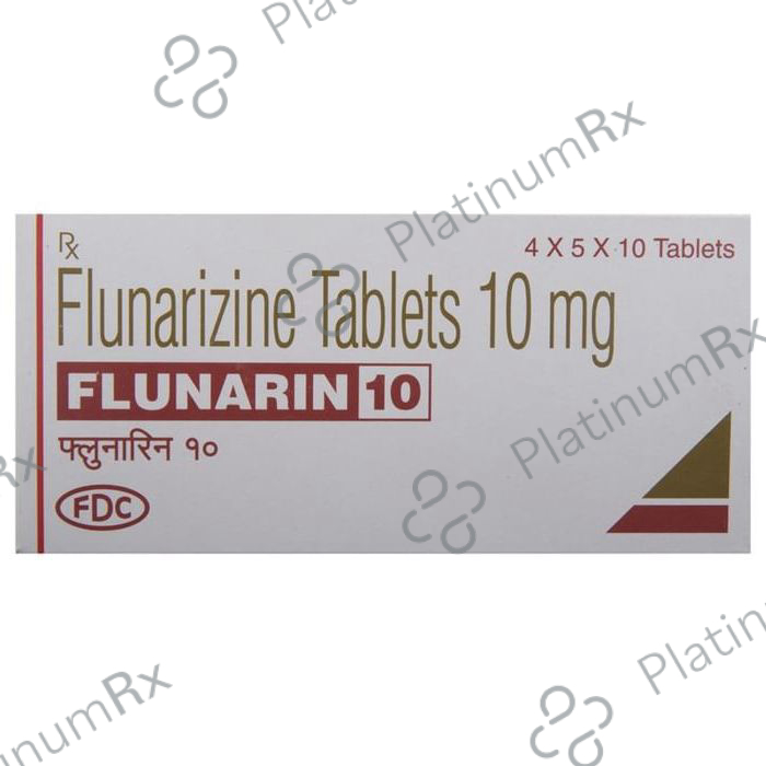 Flunarin 10mg Tablet 10s