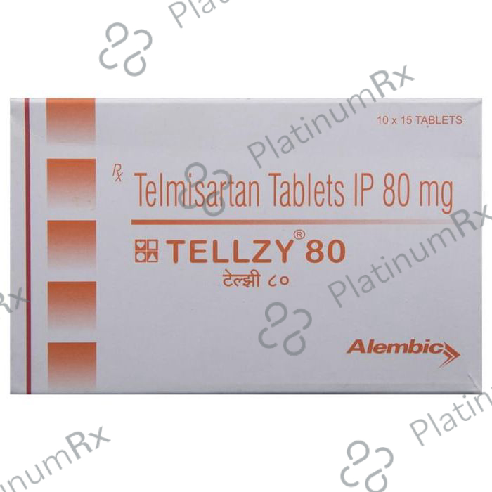 Tellzy 80mg Tablet 15s