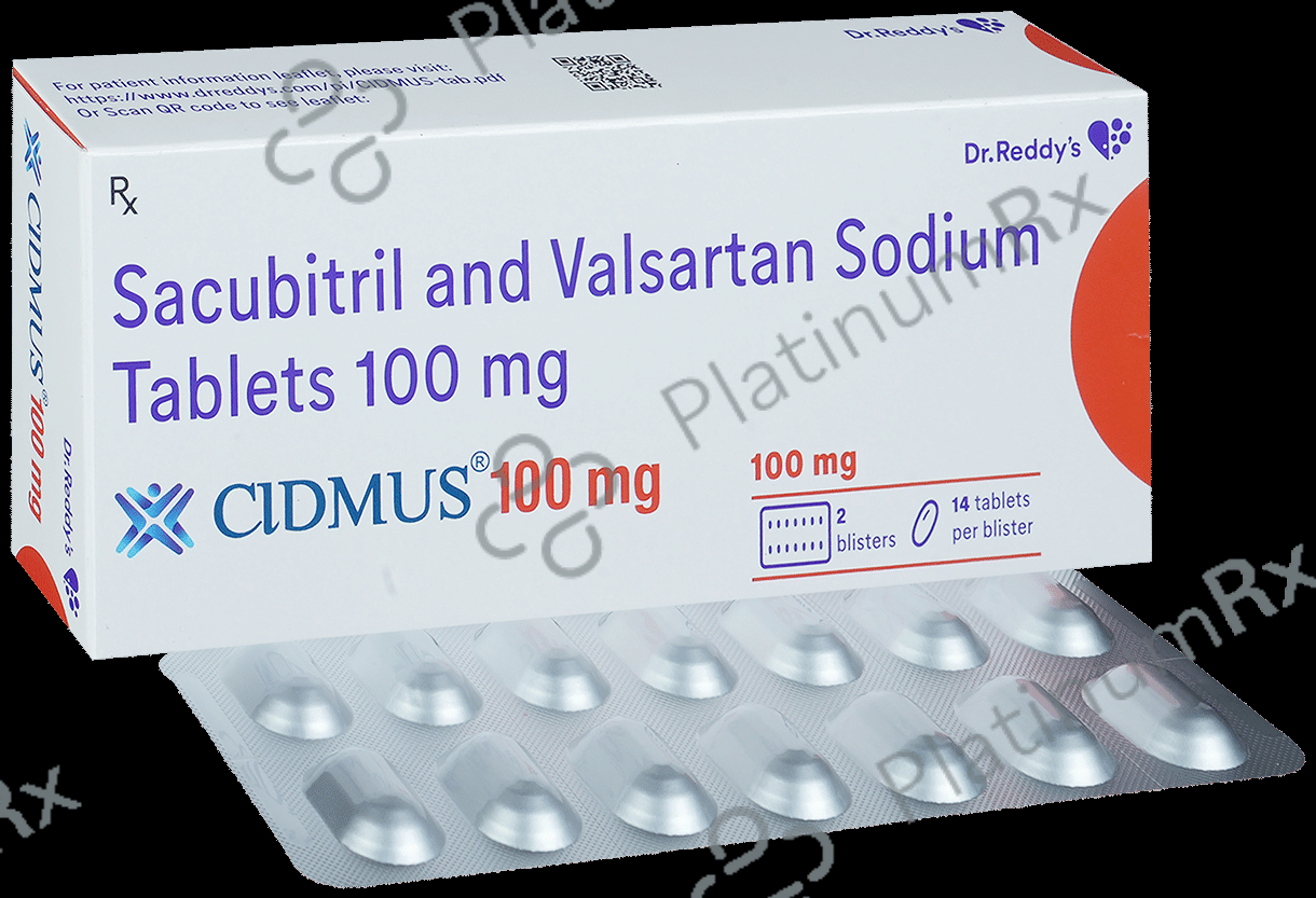 Cidmus 100mg Tablet 14S