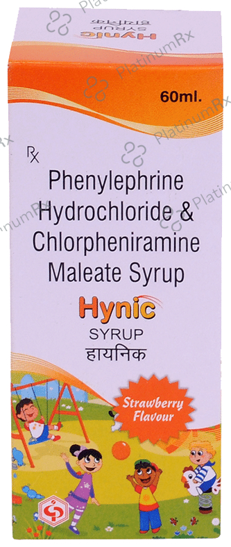 Hynic Syrup Strawberry