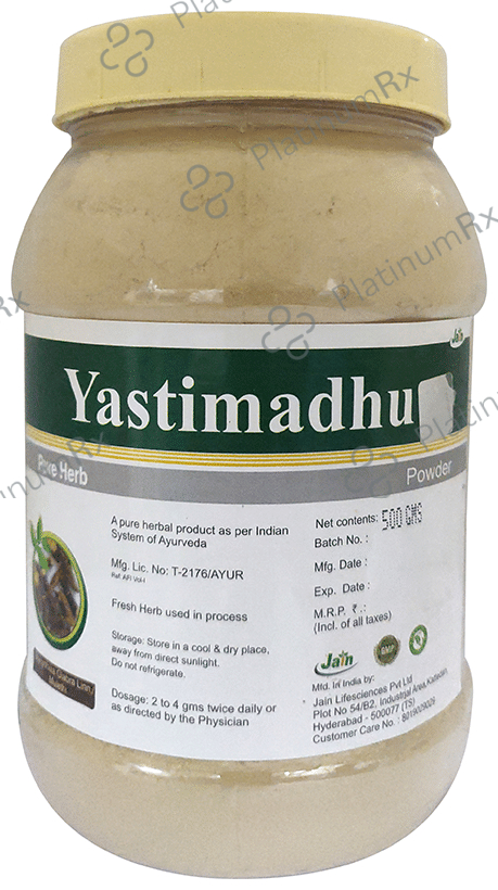 Jain Yastimadhu (Licorice/Mulethi) Powder 500 gm