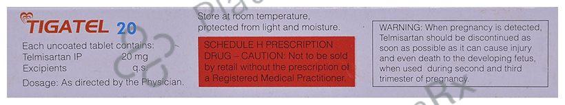 Tigatel 20mg Tablet 10s