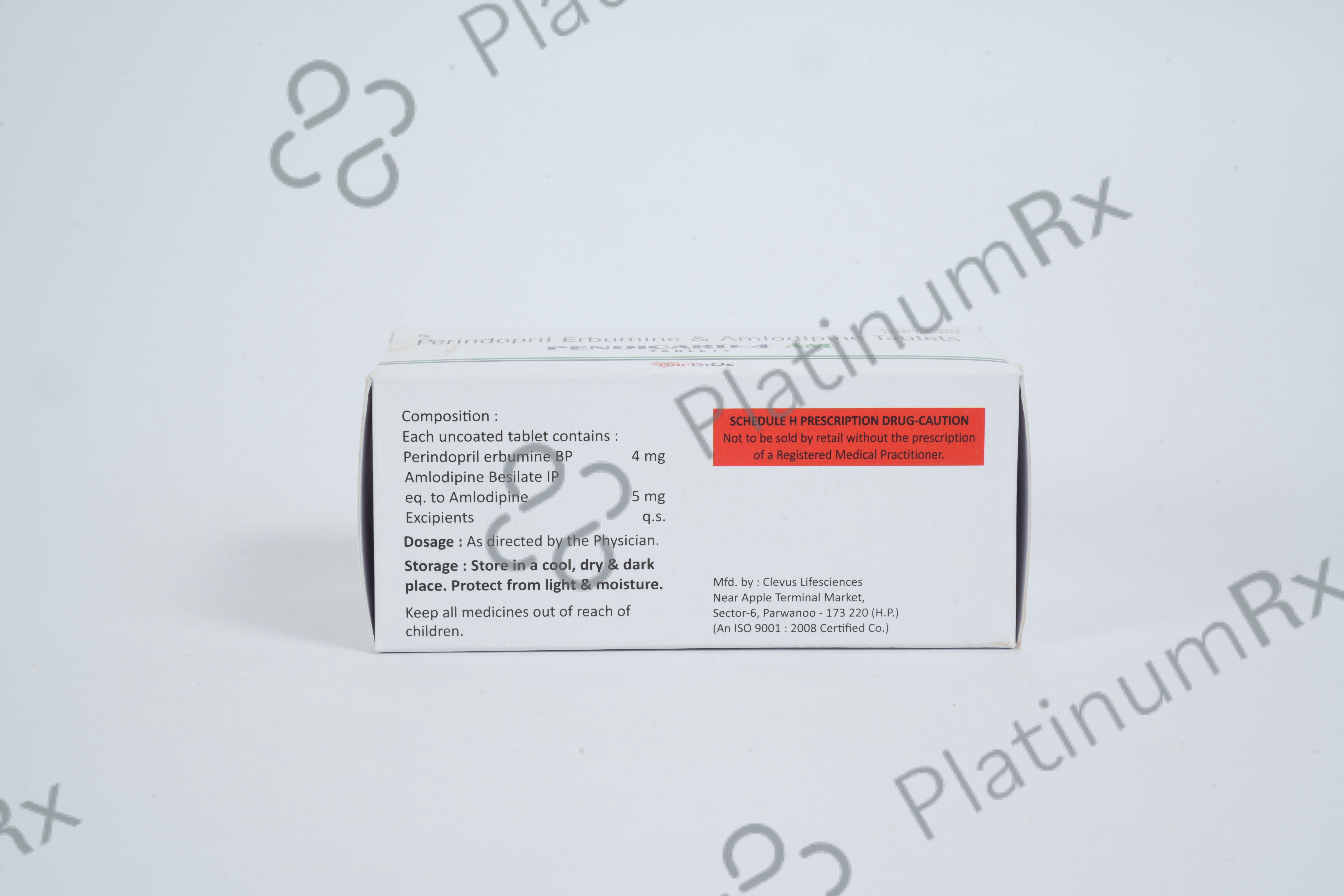 Pendicard 5/4mg AM Tablet 10s
