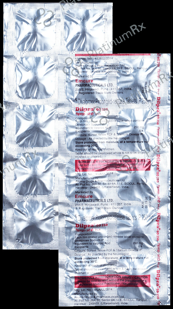 Dilpra OD 250mg Tablet PR 10s