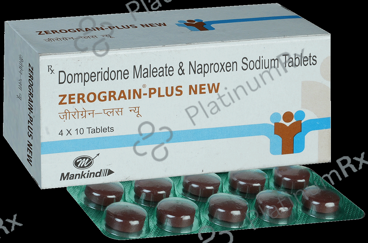 Zerograin Plus New 10/250mg Tablet 10s
