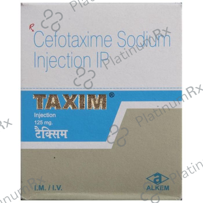 Taxim 125mg Injection 1s