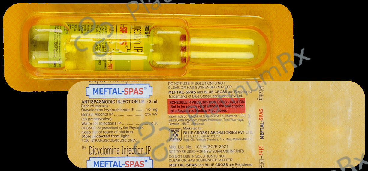Meftal Spas 10mg Injection 2ml