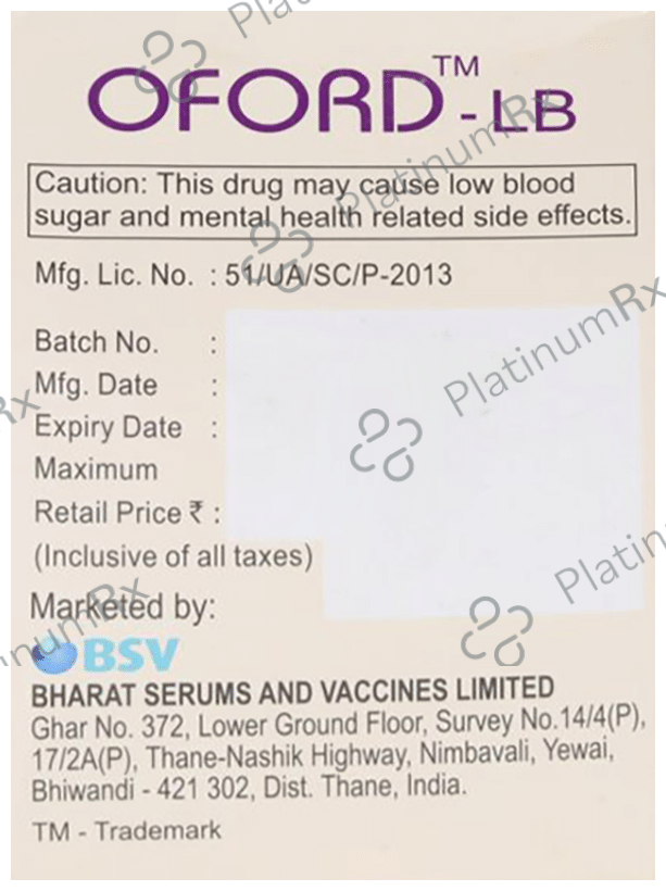 Oford-LB Tablet 10 Tablet