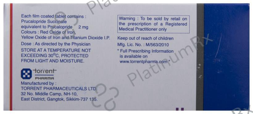 Pruvict 2mg Tablet 10s