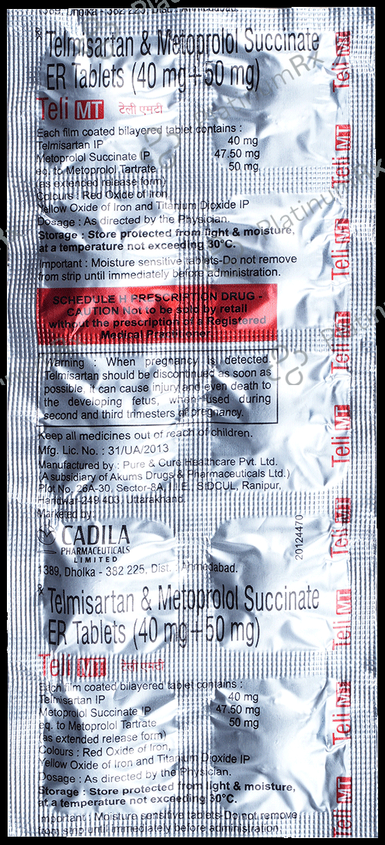 Teli MT 50 mg Tablet