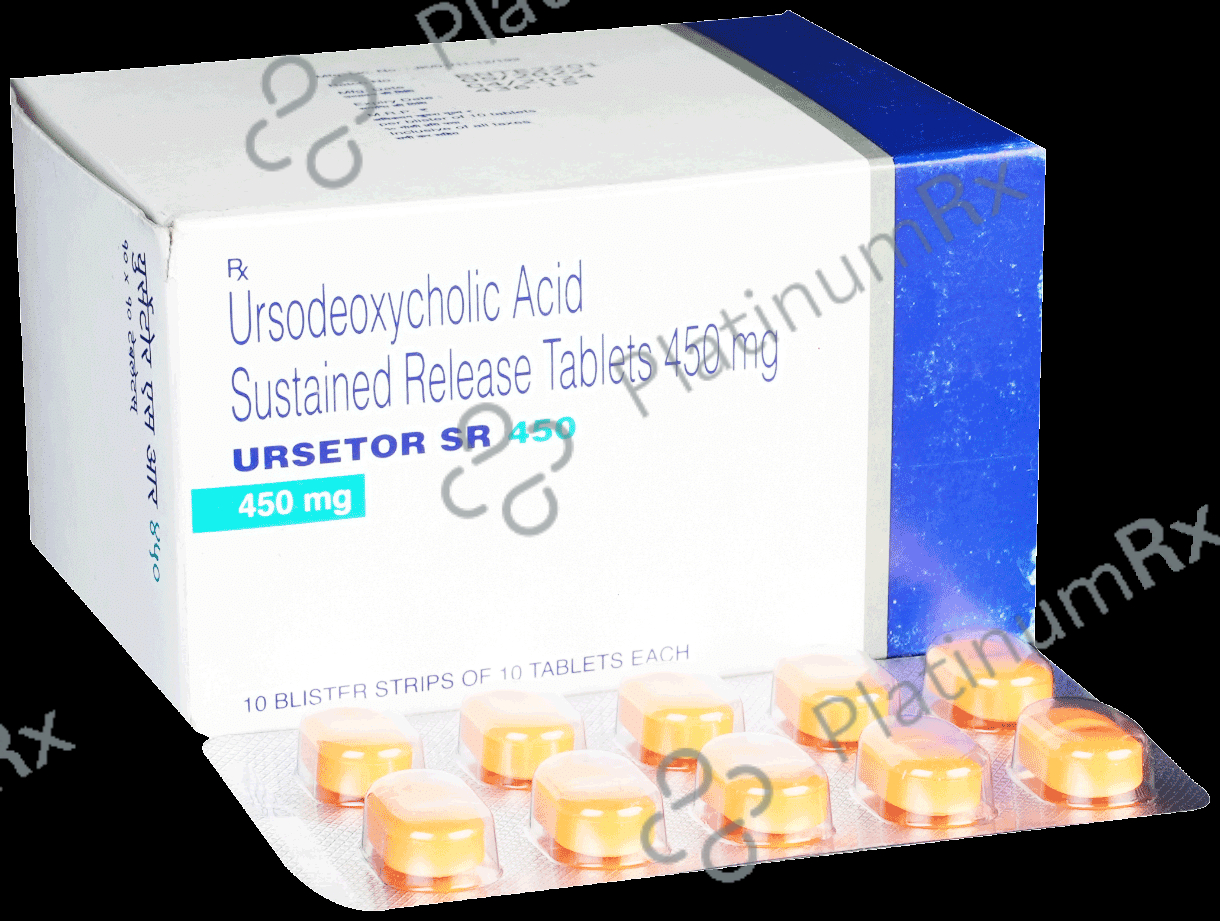 Ursetor SR 450mg Tablet 10s