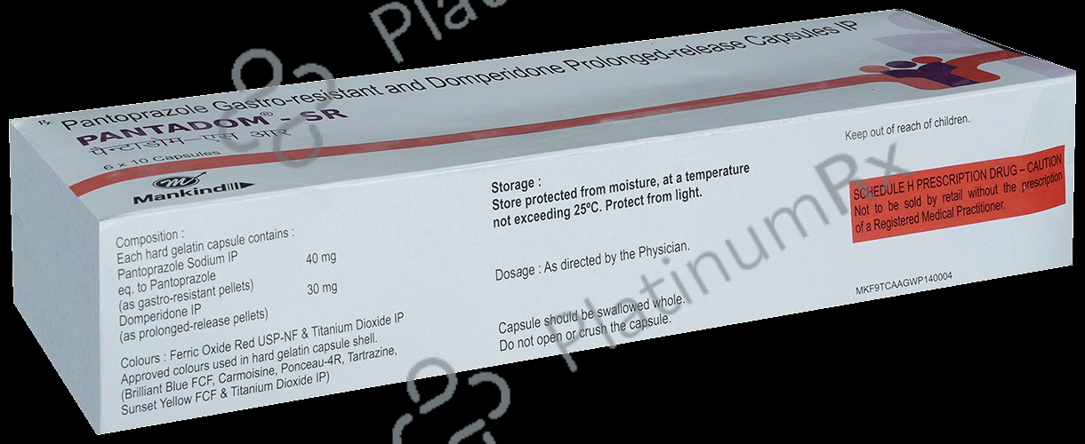 Pantadom SR 30/40mg Capsule 10s