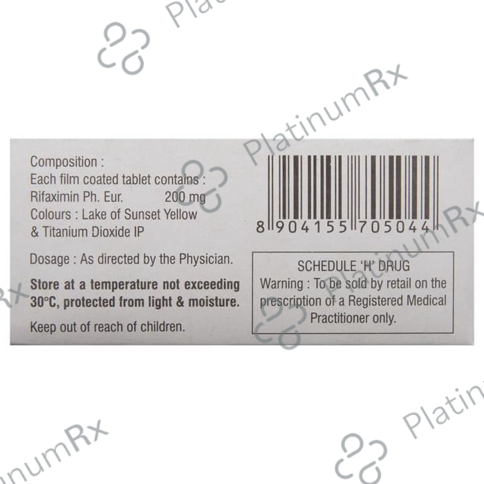 Rifaximax 200 Tablet