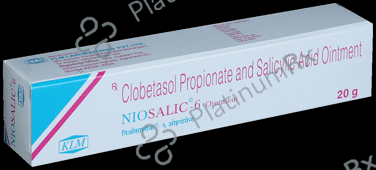 Niosalic 6% Ointment 20gm