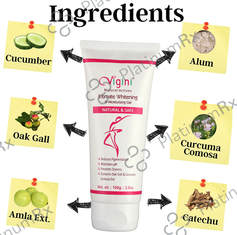 Vigini Intimate Whitening Lightening & Moisturizing Gel for Women Gel