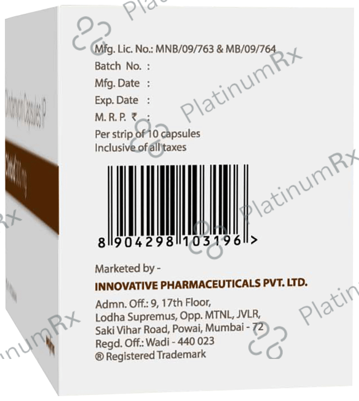 Clinbid 300mg Capsule 10 Capsule Innovative Pharma
